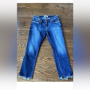 BKE Denim Stella Slim Fit low rise Medium Wash Jeans Size 28